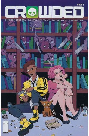 Crowded 3B published by Image with cover art by Rosi Kampe