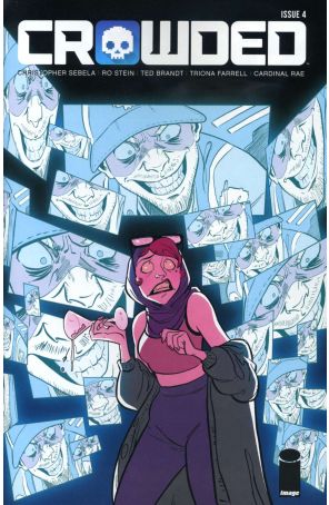 Crowded 4A published by Image with cover art by Ro Stein