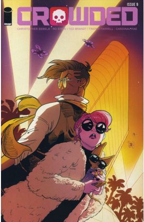 Crowded 9A published by Image with cover art by Ro Stein