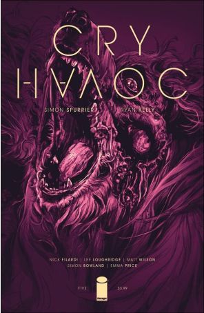 Cry Havoc 5A published by Image with cover art by Emma Price