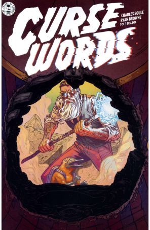Curse Words 10A published by Image with cover art by Ryan Browne