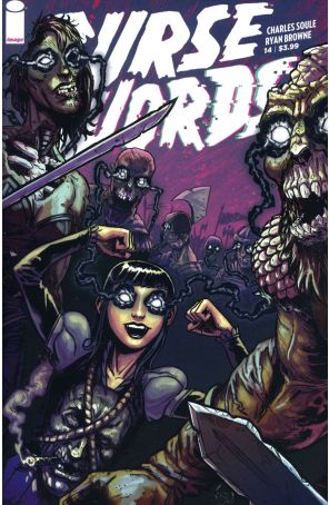 Curse Words 14A published by Image with cover art by Ryan Browne