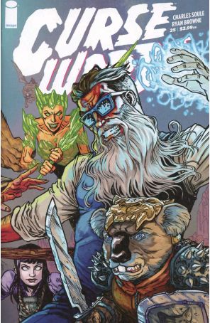 Curse Words 25B published by Image with cover art by Ryan Browne