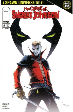 The Curse of Sherlee Johnson 5A published by Image with cover art by Jonathan Glapion