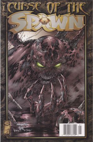 Curse of the Spawn 1 (Newsstand) published by Image with cover art by Dwayne Turner