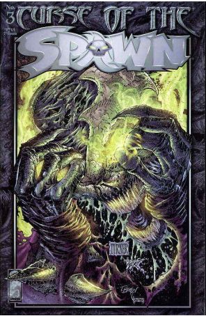 Curse of the Spawn 3 published by Image with cover art by Dwayne Turner