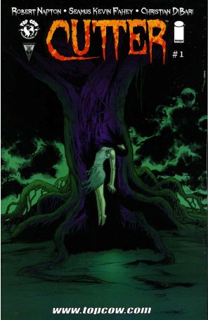 Cutter 1 published by Image with cover art by Chris Dibari