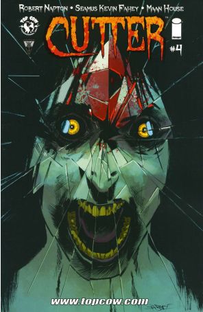 Cutter 4 published by Image with cover art by Chris Dibari