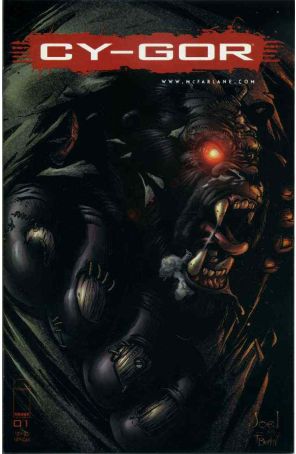 Cy-Gor 1 published by Image with cover art by Joel Thomas