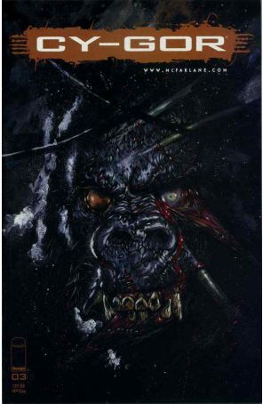 Cy-Gor 3 published by Image with cover art by Simon Davis