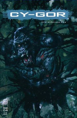 Cy-Gor 4 published by Image with cover art by Simon Davis