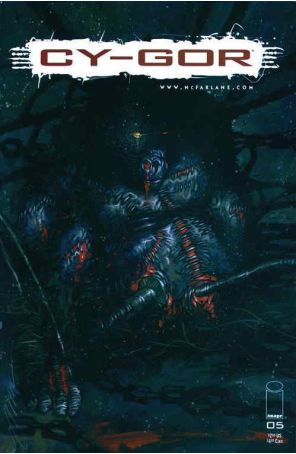 Cy-Gor 5 published by Image with cover art by Simon Davis
