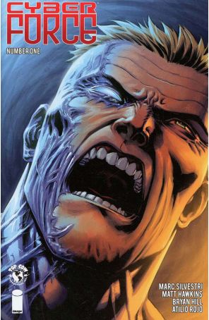 Cyber Force (5th Series) 1B published by Image with cover art by Atilio Rojo