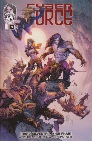 Cyber Force (Vol. 4) 3A published by Image with cover art by Marc Silvestri