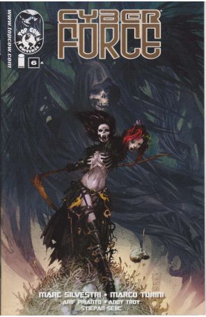 Cyber Force (Vol. 4) 6A published by Image with cover art by Marc Silvestri