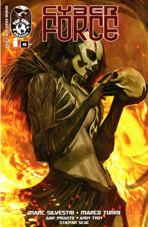 Cyber Force (Vol. 4) 6B published by Image with cover art by Stjepan Sejic