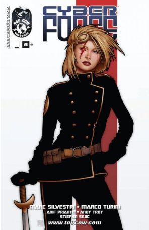 Cyber Force (Vol. 4) 6C published by Image with cover art by John Tyler Christopher