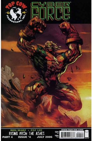 Cyberforce (3rd Series) 4 published by Image with cover art by Patrick Lee