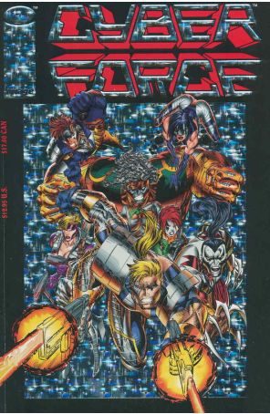 Cyberforce (Vol. 1) TPB 1 published by Image with cover art by Marc Silvestri