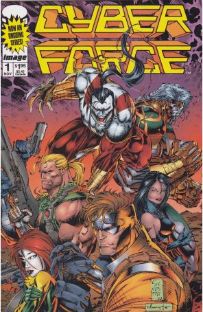 Cyberforce (Vol. 2) 1 published by Image with cover art by Marc Silvestri