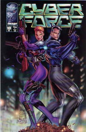 Cyberforce (Vol. 2) 10SC published by Image with cover art by Marc Silvestri