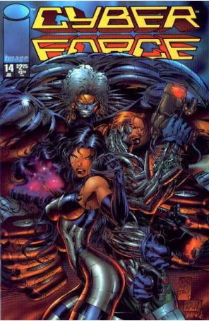 Cyberforce (Vol. 2) 14 published by Image with cover art by Marc Silvestri