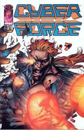 Cyberforce (Vol. 2) 15 published by Image with cover art by Marc Silvestri