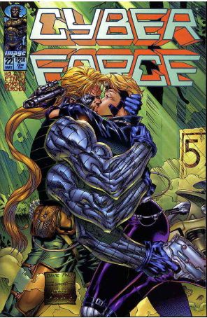 Cyberforce (Vol. 2) 22 published by Image with cover art by David Finch