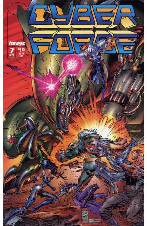 Cyberforce (Vol. 2) 7 published by Image with cover art by Marc Silvestri