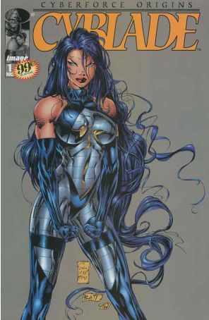 Cyberforce Origins 1 (2nd) published by Image with cover art by Marc Silvestri, Batton Lash, and Tyson Wengler