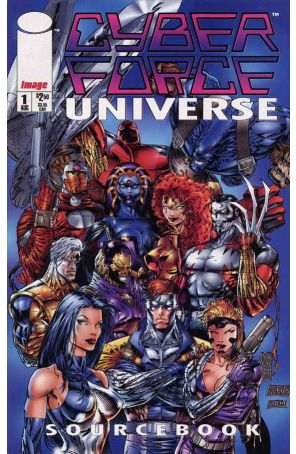 Cyberforce Universe Sourcebook 1 published by Image with cover art by Marc Silvestri and Billy Tab