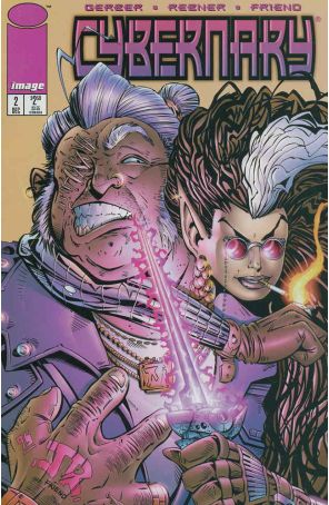 Cybernary 2 published by Image with cover art by Jeff Rebner