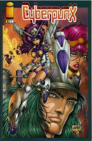Cyberpunx 1B published by Image with cover art by Rob Liefeld