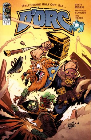 D'Orc 3A published by Image with cover art by Brett Bean