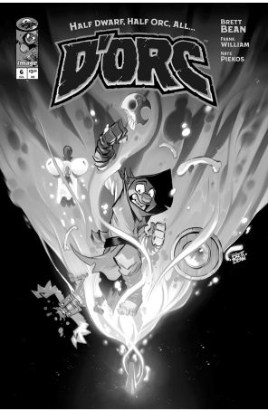 D'Orc 6C published by Image with cover art by Brett Bean