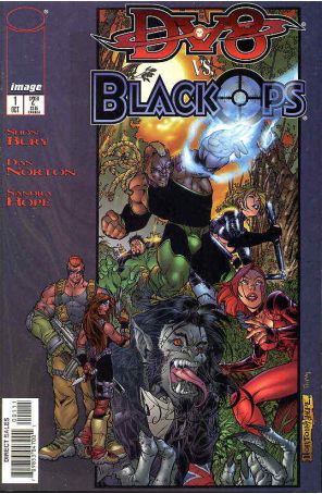 DV8 vs. Black Ops 1 published by Image with cover art by Dan Norton