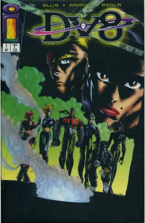 DV8 1B published by Image with cover art by Humberto Ramos