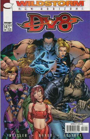 DV8 14B published by Image with cover art by Tom Raney