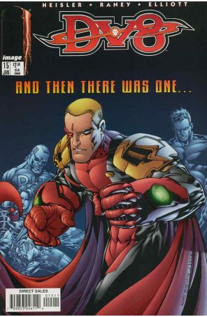 DV8 15 published by Image with cover art by Tom Raney