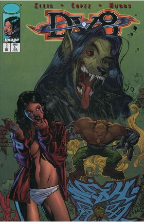 DV8 3 published by Image with cover art by Michael Lopez