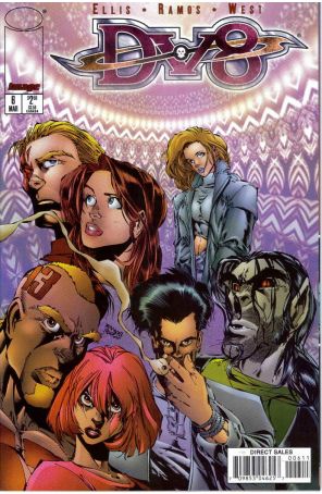 DV8 6 published by Image with cover art by Humberto Ramos