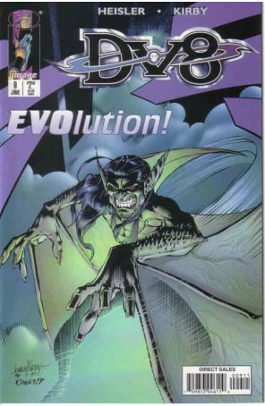 DV8 9 published by Image with cover art by J.J. Kirby