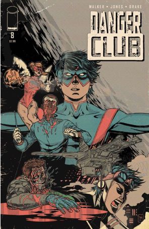 Danger Club 8A published by Image with cover art by Eric Jones