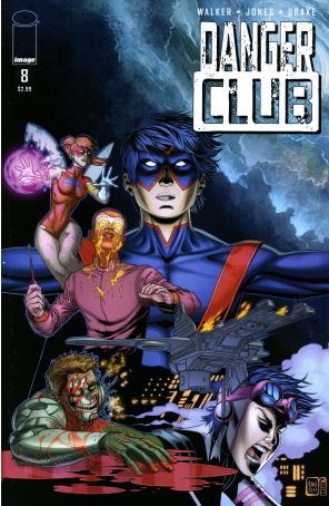 Danger Club 8 published by Image with cover art by Eric Jones