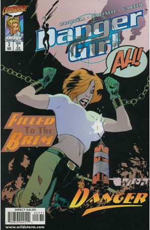 Danger Girl 3B published by Image with cover art by Adam Hughes