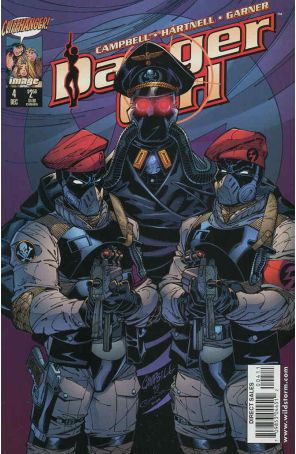 Danger Girl 4 published by Image with cover art by J. Scott Campbell