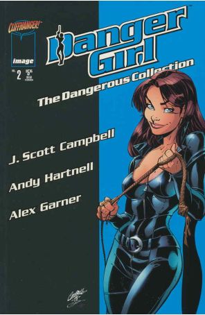 Danger Girl TPB 2 published by Image with cover art by J. Scott Campbell