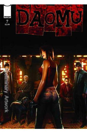 Daomu 7 published by Image with cover art by Ken Chou