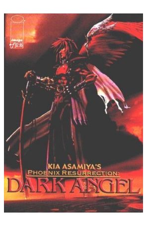 Dark Angel: Phoenix Resurrection 1A published by Image with cover art by Kia Asamiya