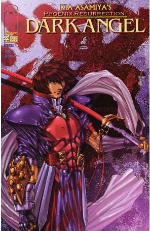 Dark Angel: Phoenix Resurrection 4 published by Image with cover art by Kia Asamiya